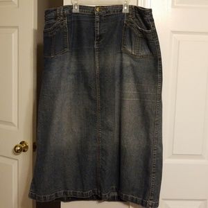 Jean skirt